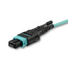 Startech.Com 2m MPO/ MTP Fiber Optic Cable - Plenum - OM3 - Push/Pull-Tab MPO12PL2M